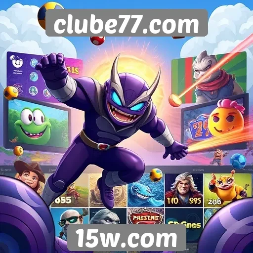Evolução dos jogos online no clube77.com