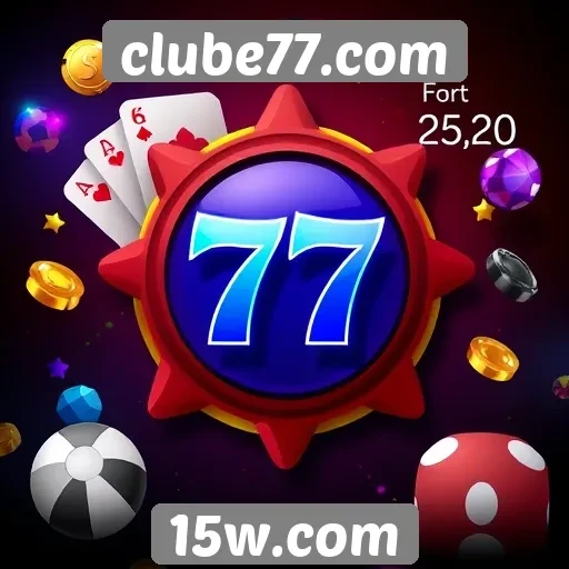 Clube77.com oferece variedade de jogos de cassino online